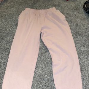 VS Pink Joggers (Light Pink) Size S